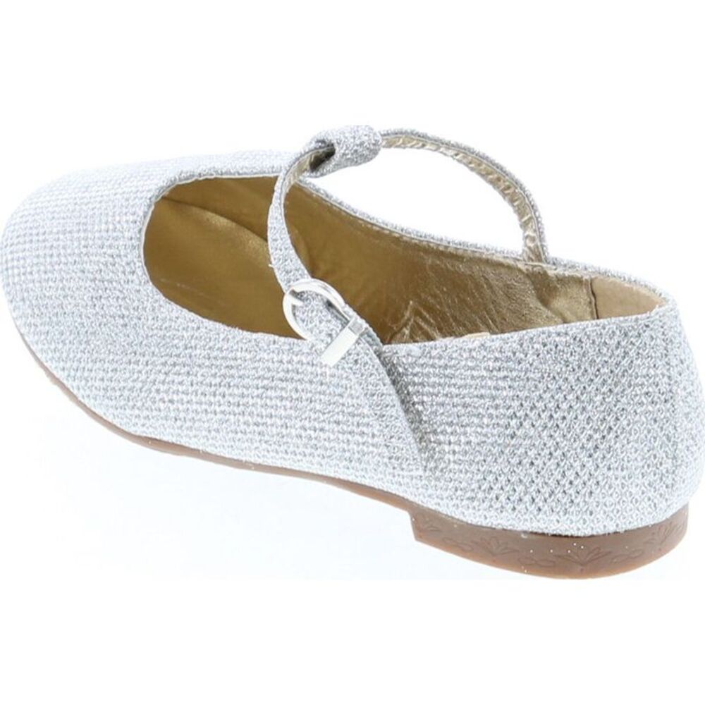 Bella Marie Triss-13K Silver ChildG flats-shoes 1 NEW - Picture 3 of 8